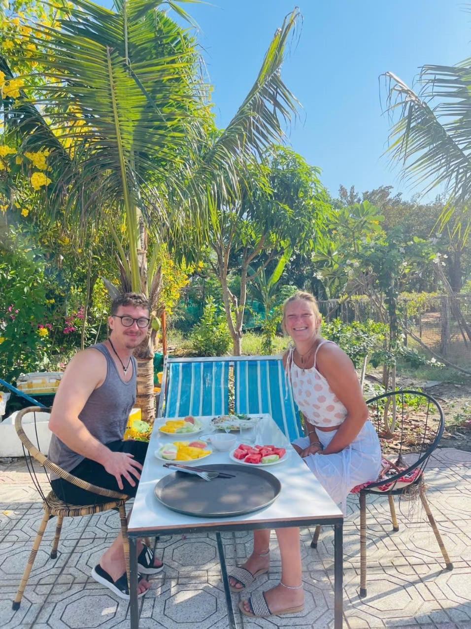 Moc Homestay- Near Bai Dai Beach Cam Lam Экстерьер фото